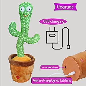 talking toys for kids dancing cactus toy for baby small duck music climbing track