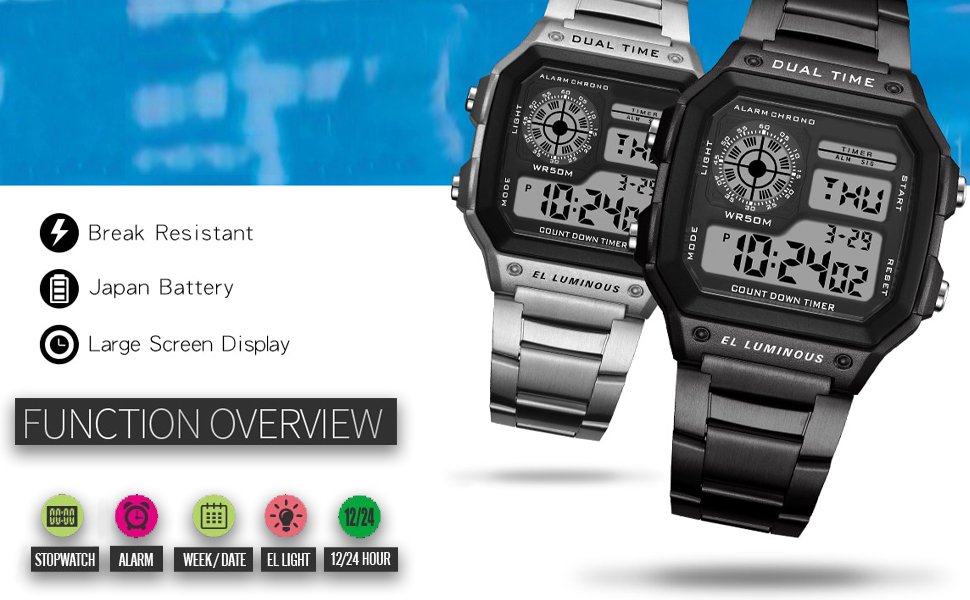 Womens Digital watch