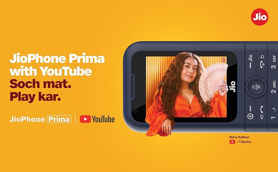 JioPhone Prima - Blue