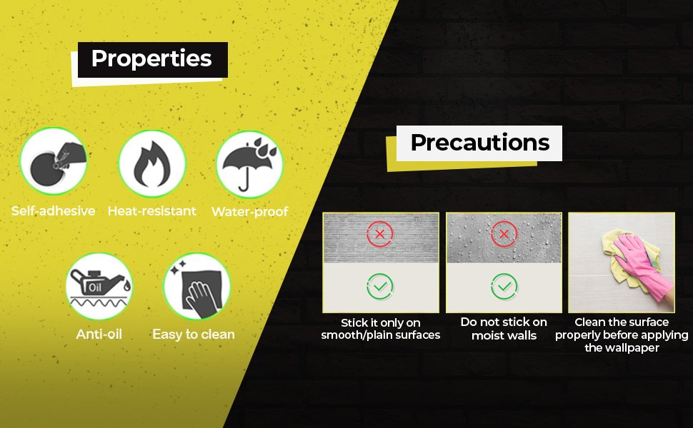 DIY, peel and stick, decals, kids room, oil proof, extra large wallpaper