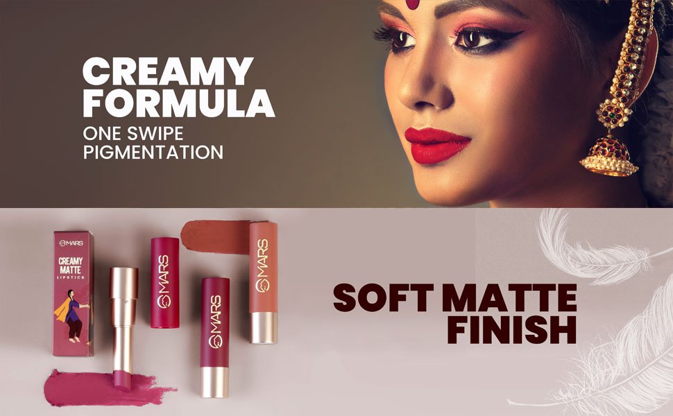 MARS Creamy Matte Long Lasting Lipstick