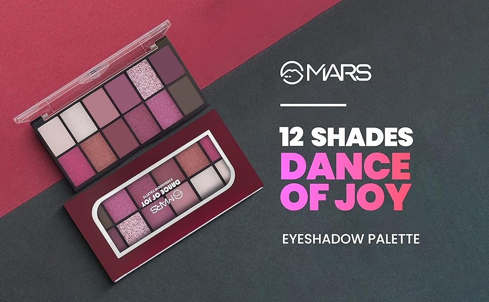 MARS 12 Shades Dance of Joy Eyeshadow Palette