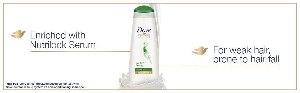 Dove Hair Fall Rescue Shampoo For Weak Hair