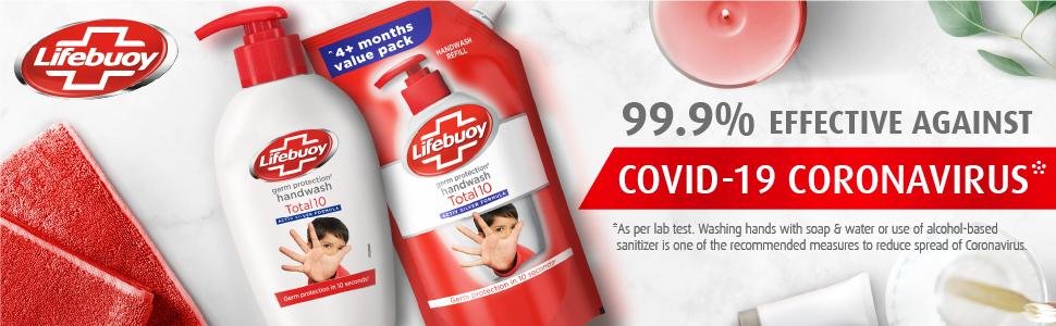 Lifebuoy Total 10 Handwash Refill, 2 Ltr