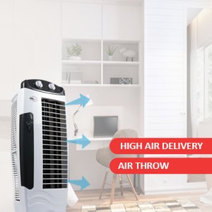 High Air Delivery for Long Air Throw