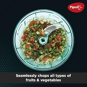 Chops all types of vegetables