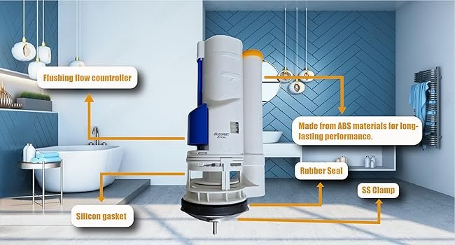 toilet siphon unit for water flush toilet siphon set siphon pipe siphon for flush tank siphon tube