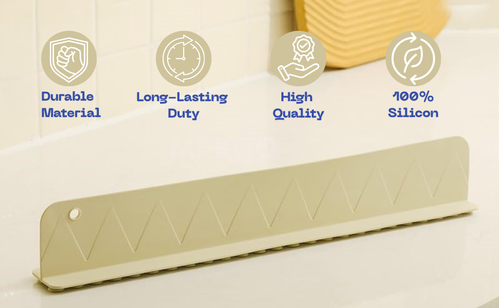 This Splash Guard Also Can Be Used As a Kitchen Top Splash Guard, It Protects Kitchen.