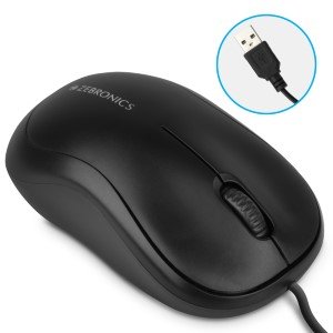 USB Optical Mouse, USB Mouse , zebronics USB Optical Mouse