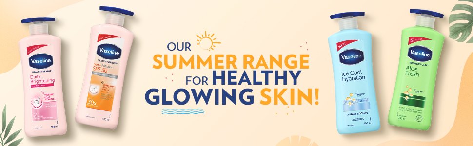 Vaseline Sun + Pollution Protection SPF 30 Body Lotion, 400 ml