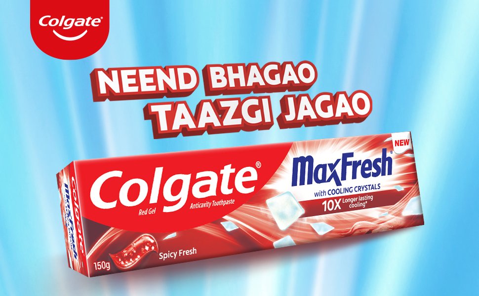 Colgate MaxFresh Red Gel Toothpaste - Spicy Fresh