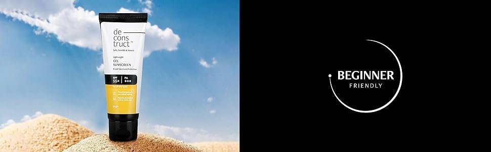 gel sunscreen, deconstruct gel sunscreen