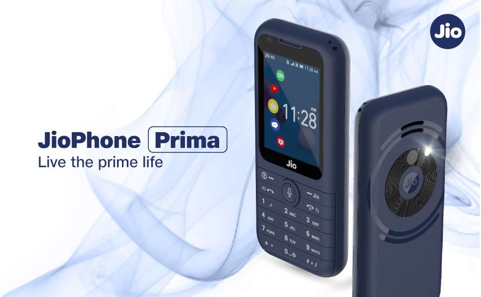 JioPhone Prima - Blue