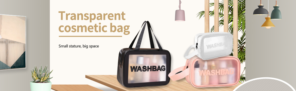 SPN-BFC Makeup Pouch Travel Toiletries Organizer Cosmetic Bags Case Carry Pouch for Women