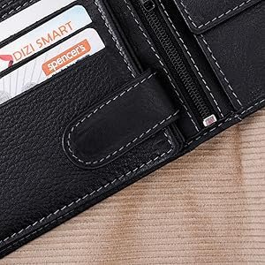 Wallet for men, leather wallet for men, wallets for men, urban forest, urban forest wallet for men