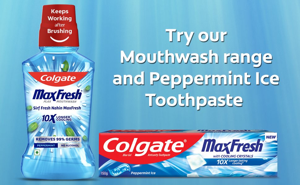 Colgate MaxFresh Red Gel Toothpaste - Spicy Fresh