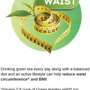 Lipton Honey Lemon Green Tea Bags 100 pcs, All Natural Flavour, Zero Calories