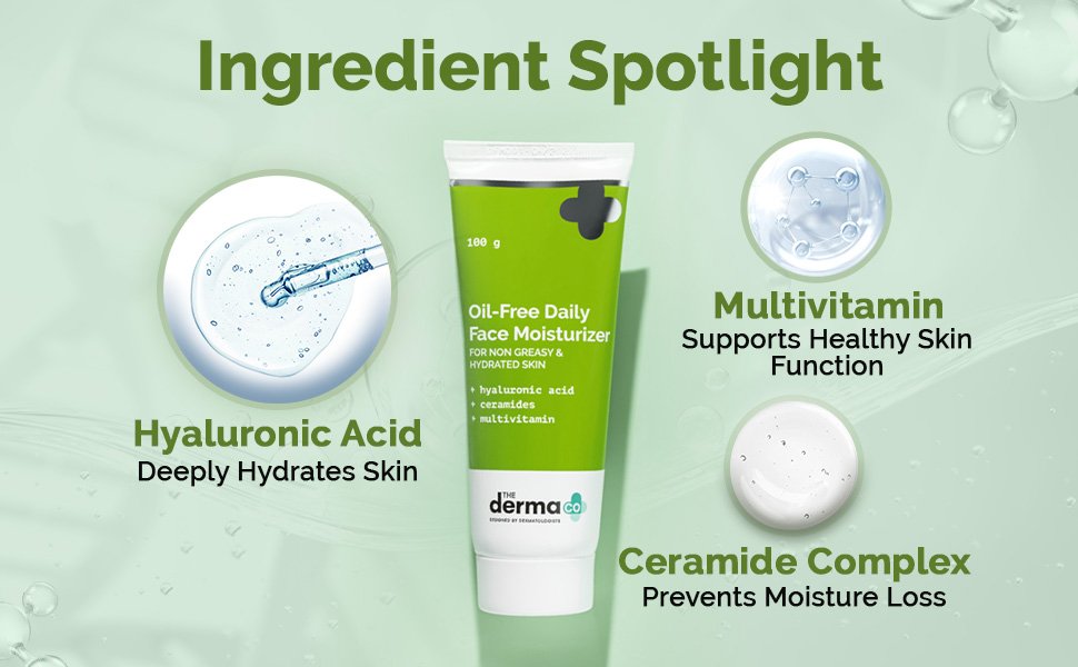 The Derma Co Oil-Free Daily Face Moisturizer
