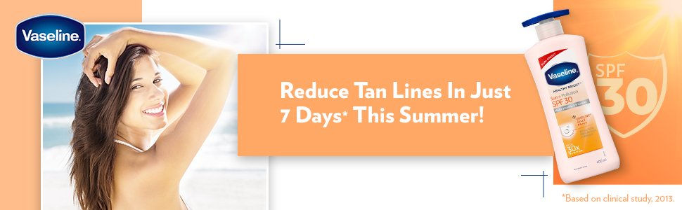 Vaseline Sun + Pollution Protection SPF 30 Body Lotion, 400 ml