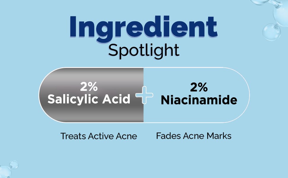 The Derma Co Sali-Cinamide Anti-Acne Face Wash with 2% Salicylic Acid